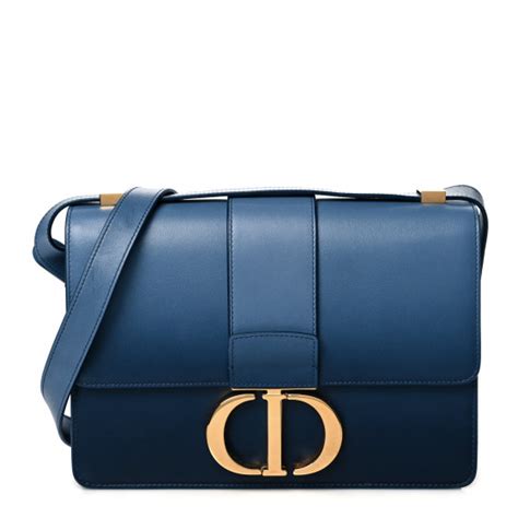 dior indigo blue 30|CHRISTIAN DIOR Smooth Calfskin Gradient 30 Montaigne Box .